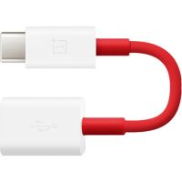 OnePlus USB naar USB-C adapter OTG - Rood