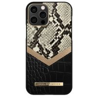 iDeal of Sweden Atelier Backcover iPhone 12 (Pro) - Midnight Python