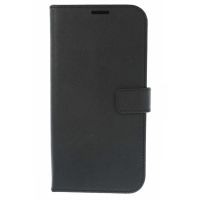 Valenta Leather Bookcase iPhone 12 (Pro) - Zwart