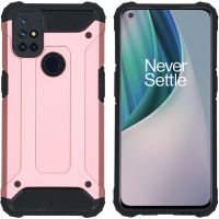 iMoshion Rugged Xtreme Backcover OnePlus Nord N10 5G - Rosé Goud