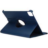 iMoshion 360° draaibare Bookcase iPad Air 5/4 (2022/2020) / Pro 11 (2020/2018) - Donkerblauw