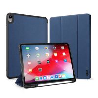 Dux Ducis Domo Bookcase iPad Air (2022 / 2020) - Donkerblauw