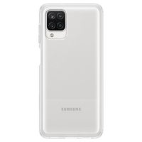 Samsung Originele Silicone Clear Cover Galaxy A12 - Transparant
