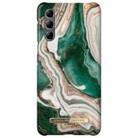 iDeal of Sweden Fashion Backcover Samsung Galaxy S21 - Golden Jade Marble