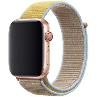 Apple Sport Loop Band Apple Watch Series 1-8 / SE / Ultra - 42/44/45/49 mm  - Geel
