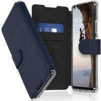 Accezz Xtreme Wallet Bookcase Samsung Galaxy A42 - Donkerblauw