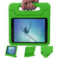 iMoshion Kidsproof Backcover met handvat Samsung Galaxy Tab S2 9.7 - Groen