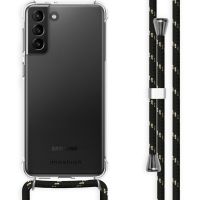 iMoshion Backcover met koord Samsung Galaxy S21 Plus - Zwart Goud