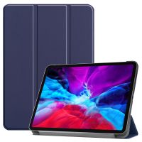 iMoshion Trifold Bookcase iPad Pro 12.9 (2020) / Pro 12.9 (2018) - Donkerblauw