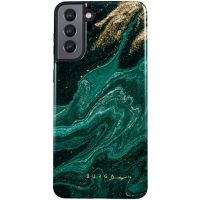 Burga Tough Backcover Samsung Galaxy S21 - Emerald Pool