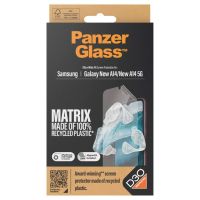 PanzerGlass Matrix Recycled Ultra-Wide Fit Anti-Bacterial Screenprotector incl. applicator Samsung Galaxy A15 (5G)
