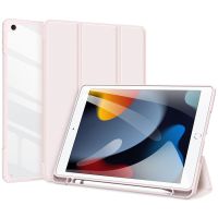 Dux Ducis Toby Bookcase iPad 9 (2021) 10.2 inch / iPad 8 (2020) 10.2 inch / iPad 7 (2019) 10.2 inch - Roze