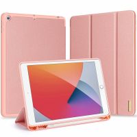 Dux Ducis Domo Bookcase iPad 9 (2021) 10.2 inch / iPad 8 (2020) 10.2 inch / iPad 7 (2019) 10.2 inch - Roze