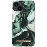 iDeal of Sweden Fashion Backcover iPhone 13 - Golden Olive Marble