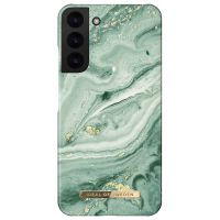 iDeal of Sweden Fashion Backcover Samsung Galaxy S22 Plus - Mint Swirl Marble