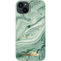 iDeal of Sweden Fashion Backcover iPhone 14 Plus - Mint Swirl Marble
