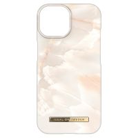iDeal of Sweden Fashion Backcover iPhone 15 - Rose Pearl Marble
