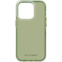 iDeal of Sweden Clear Case iPhone 14 Pro - Khaki