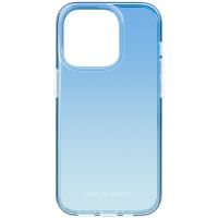 iDeal of Sweden Clear Case iPhone 14 Pro - Light Blue