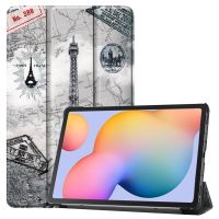 iMoshion Design Trifold Bookcase Samsung Galaxy Tab S6 Lite / Tab S6 Lite (2022) - Parijs