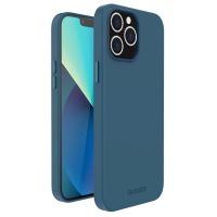 Accezz Leather Backcover met MagSafe iPhone 12 Pro Max -Donkerblauw