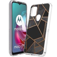 iMoshion Design hoesje Motorola Moto G30 / G20 / G10 (Power) - Grafisch Koper / Zwart