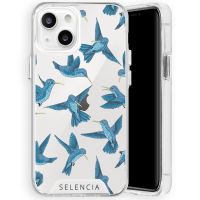 Selencia Fashion Extra Beschermende Backcover iPhone 13 - Birds