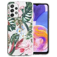 iMoshion Design hoesje Samsung Galaxy A23 (5G) - Tropical Jungle