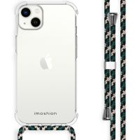 iMoshion Backcover met koord iPhone 14 Plus - Groen