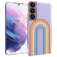 iMoshion Design hoesje Samsung Galaxy S22 - Rainbow
