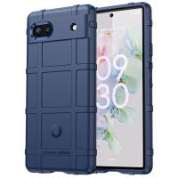iMoshion Rugged Shield Backcover Google Pixel 6a - Blauw