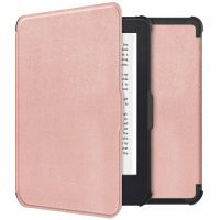iMoshion Slim Soft Case Sleepcover Bookcase Kobo Clara 2E / Tolino Shine 4 - Rosé Goud