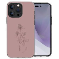 iMoshion Design hoesje iPhone 14 Pro Max - Floral Pink