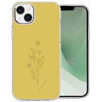 iMoshion Design hoesje iPhone 14 Plus - Floral Lime