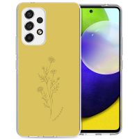 iMoshion Design hoesje Samsung Galaxy A53 - Floral Lime