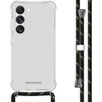 iMoshion Backcover met koord Samsung Galaxy S23 - Zwart / Goud