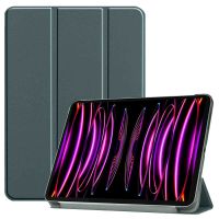iMoshion Trifold Bookcase iPad Pro 12.9 (2018 - 2022) - Donkergroen