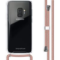 iMoshion Backcover met koord Samsung Galaxy S9 - Rosé Goud