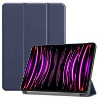 iMoshion Trifold Bookcase iPad Pro 12.9 (2021 / 2022) - Donkerblauw