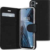 Accezz Wallet Softcase Bookcase Samsung Galaxy S21 FE - Zwart