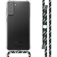 iMoshion Backcover met koord Samsung Galaxy S21 FE - Groen