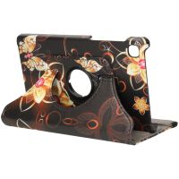 iMoshion 360° Draaibare Design Bookcase Galaxy Tab A7 Lite - Butterfly Flower