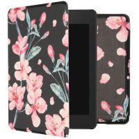 iMoshion Design Slim Hard Case Sleepcover Bookcase Amazon Kindle Paperwhite 4 - Blossom