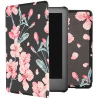iMoshion Design Slim Hard Case Sleepcover Bookcase Amazon Kindle 10 - Blossom