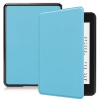 iMoshion Slim Hard Case Sleepcover Kindle Paperwhite 4 - Lichtblauw