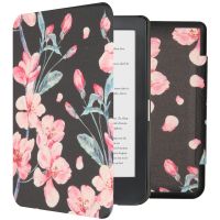 iMoshion Design Slim Hard Case Bookcase Kobo Clara HD - Blossom