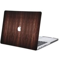 iMoshion Design Laptop Cover MacBook Pro 15 inch Retina - A1398 - Dark Brown Wood