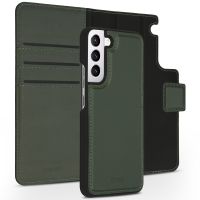 Accezz Premium Leather 2 in 1 Wallet Bookcase Samsung Galaxy S22 Plus - Groen