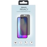 Selencia Gehard Glas Privacy Screenprotector iPhone 14 Pro