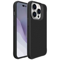 iMoshion Rugged Hybrid Carbon Case iPhone 14 Pro Max - Zwart